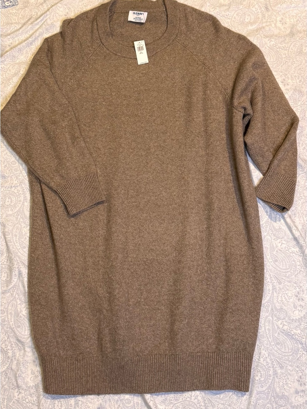 Old Navy Women’s XXL Petite Sweater Dress in Driftwood Heather